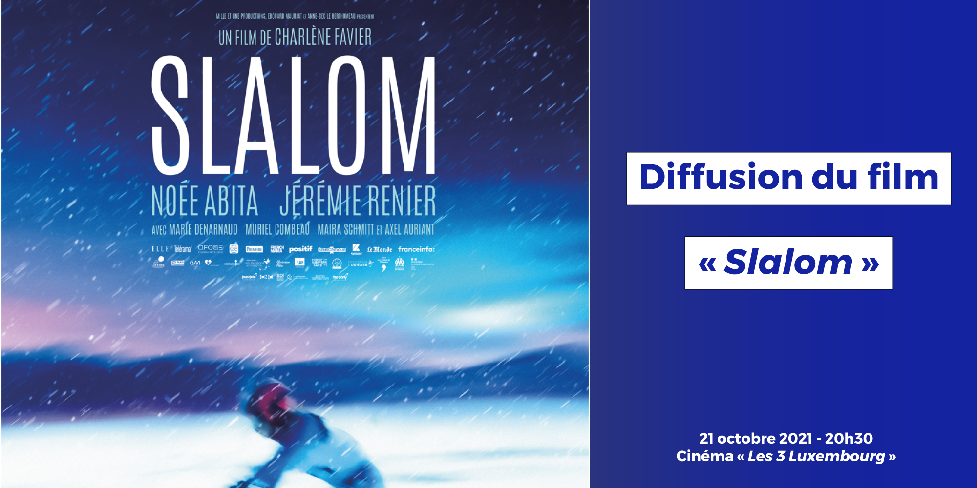 Projection du film « Slalom »