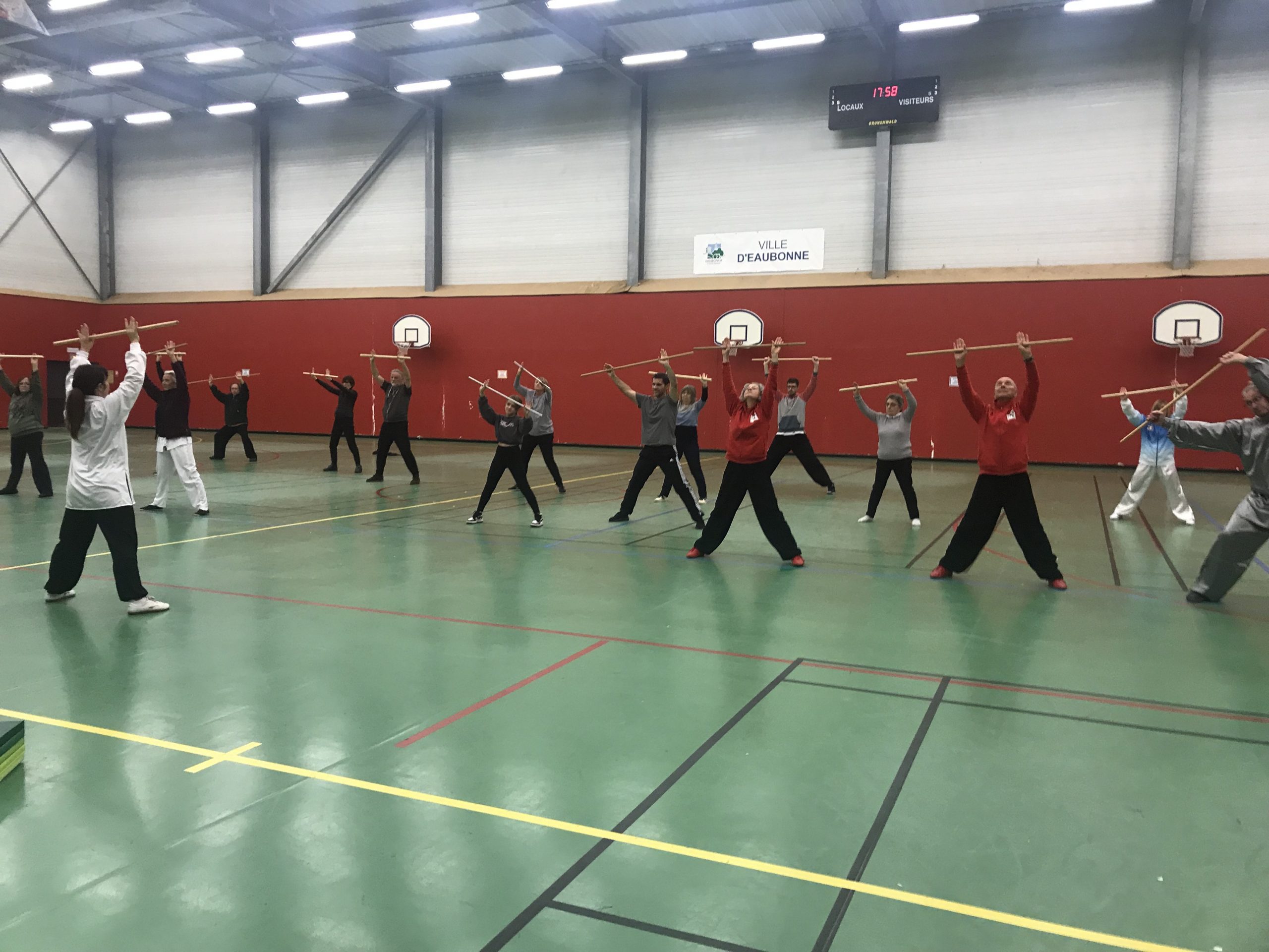 Un premier rendez-vous réussi pour le Wushu Santé