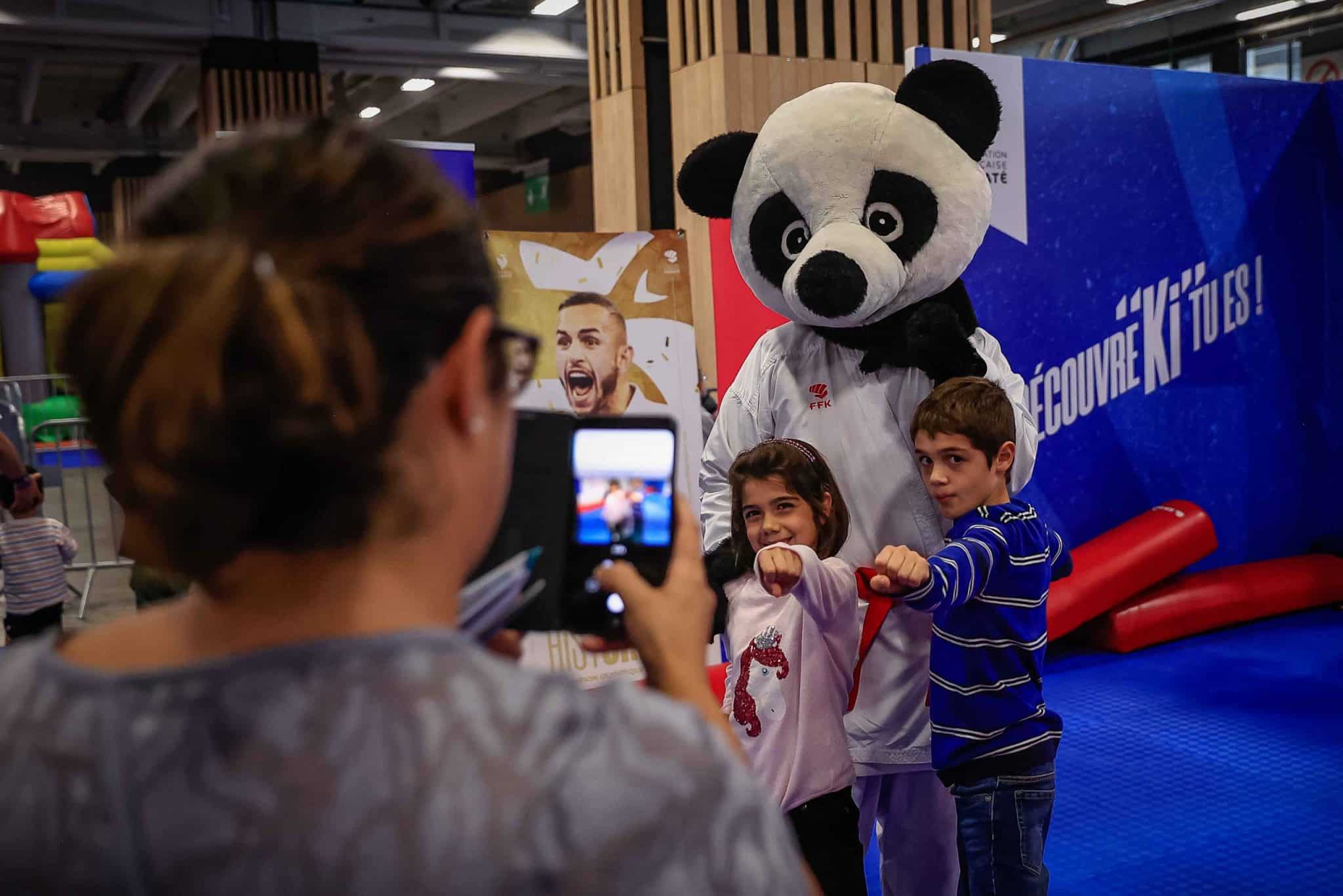 Du Karaté à la Kidexpo de Lyon