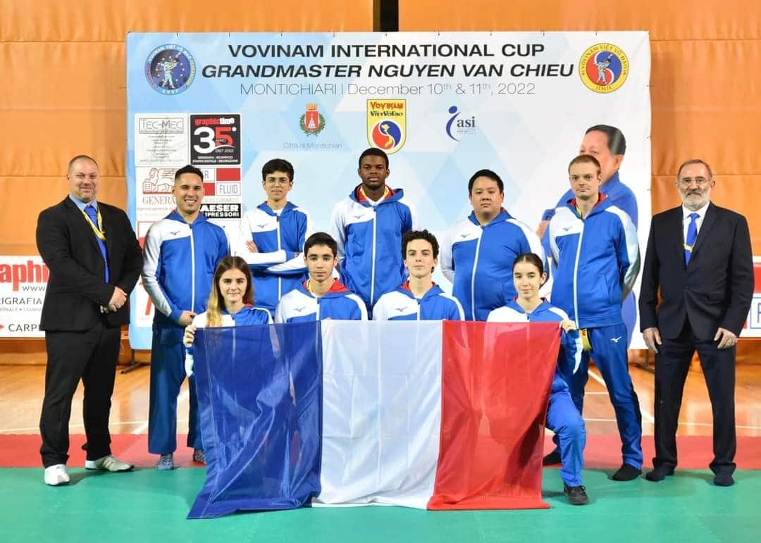 Coupe internationale VOVINAM : les français sur le podium !