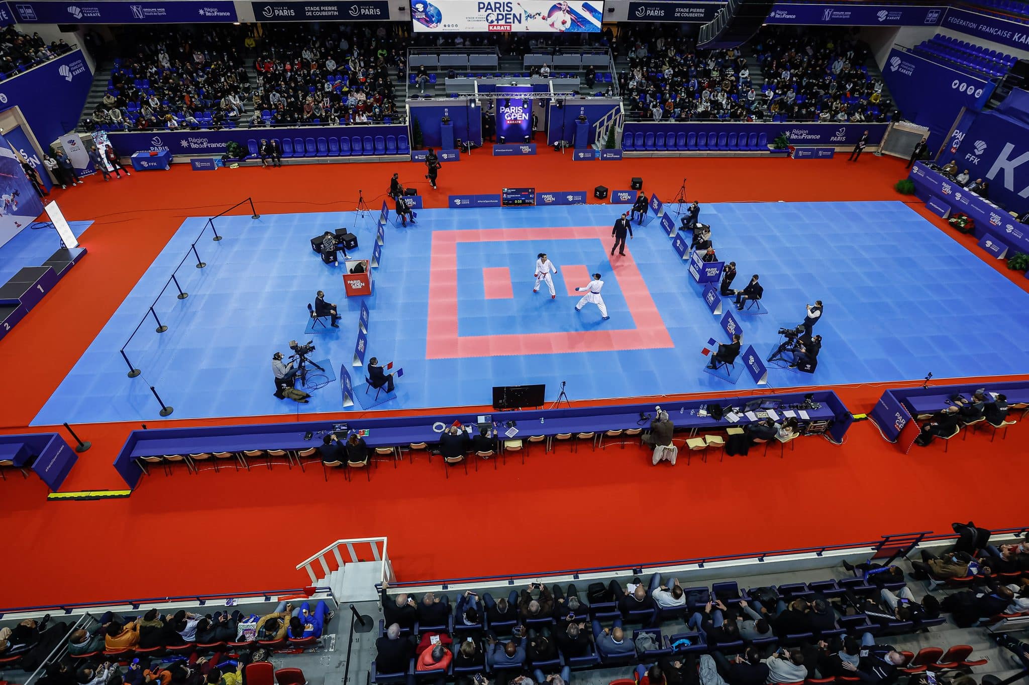 Paris Open Karaté 2023 cinq clubs en approche Fédération Française de Karaté