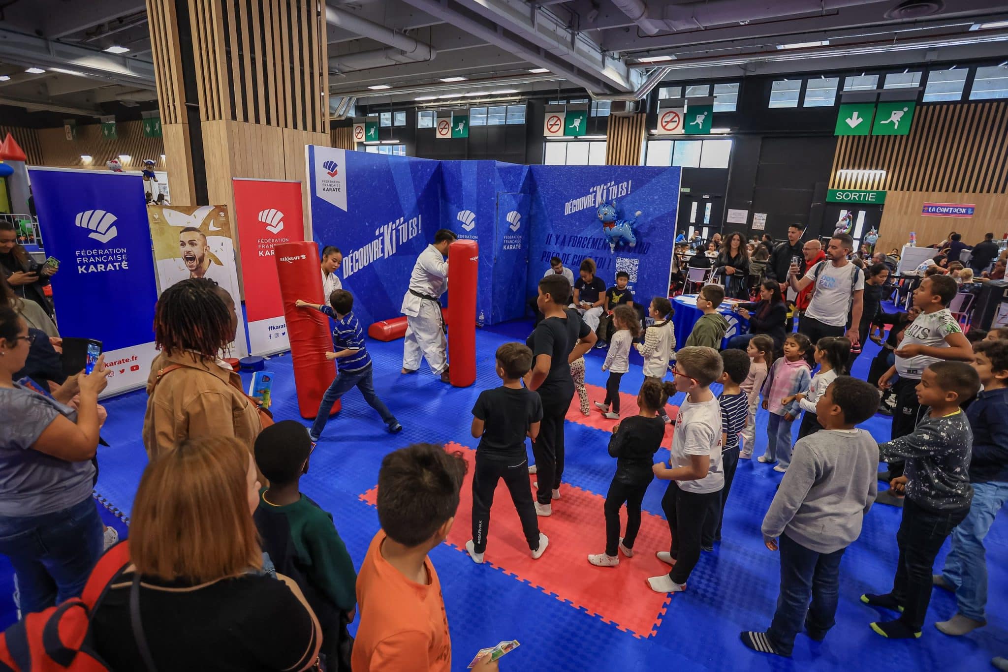 Du karaté au salon Kidexpo