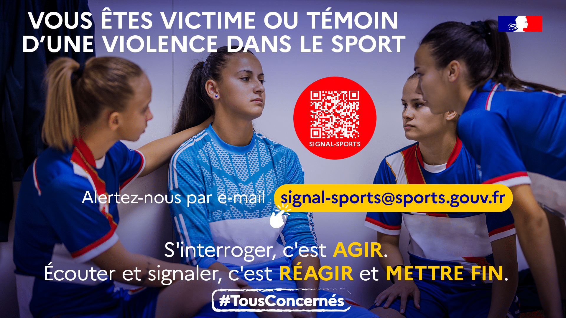 Victime ou témoin de violences, agissez !