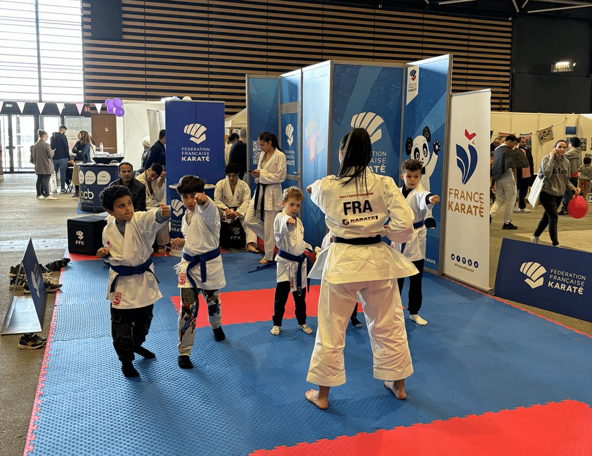 Du karaté à la Kidexpo de Lyon !