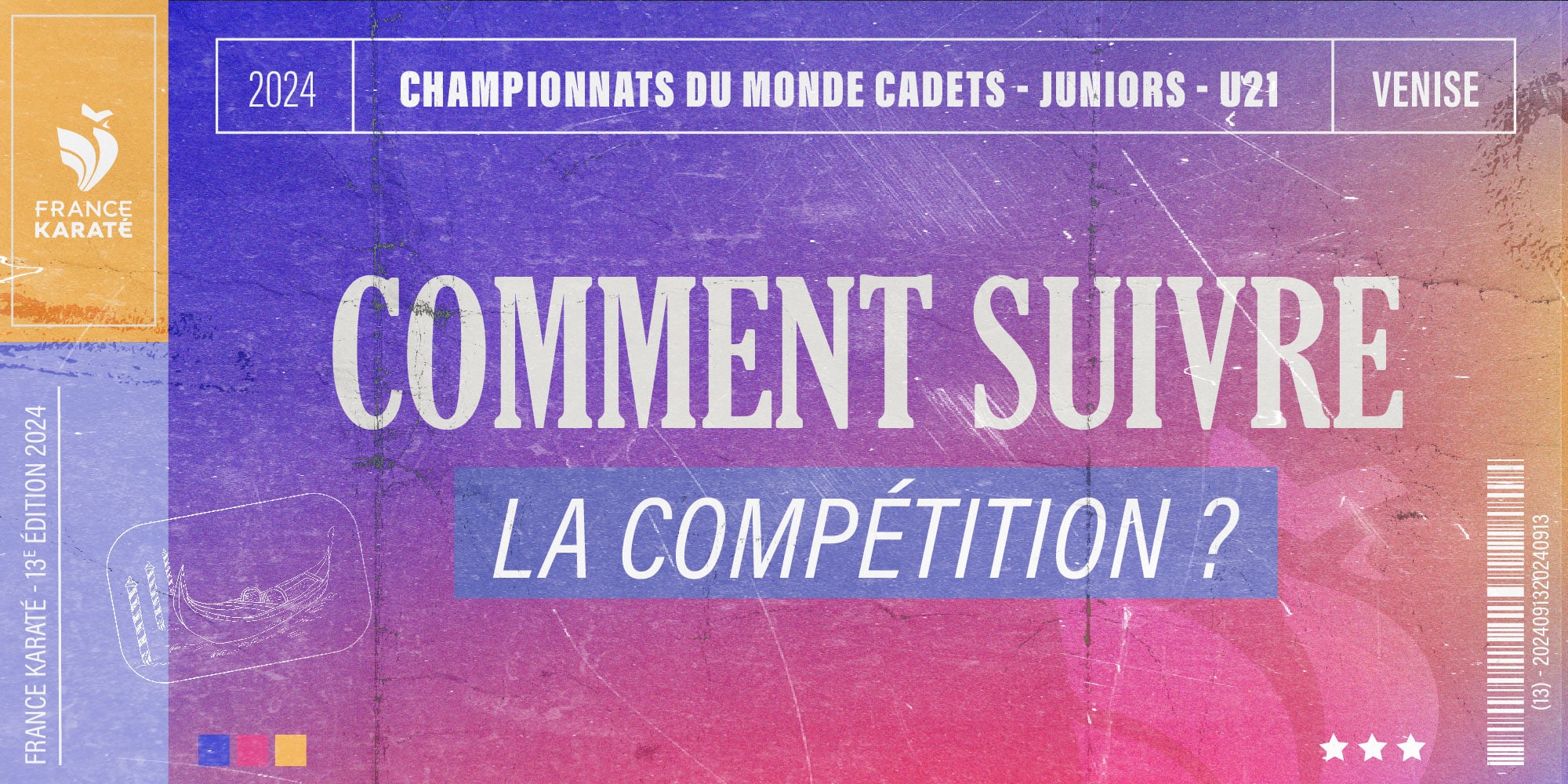 Championnats du monde cadets, juniors, U21 2024 : comment suivre la compétition ?