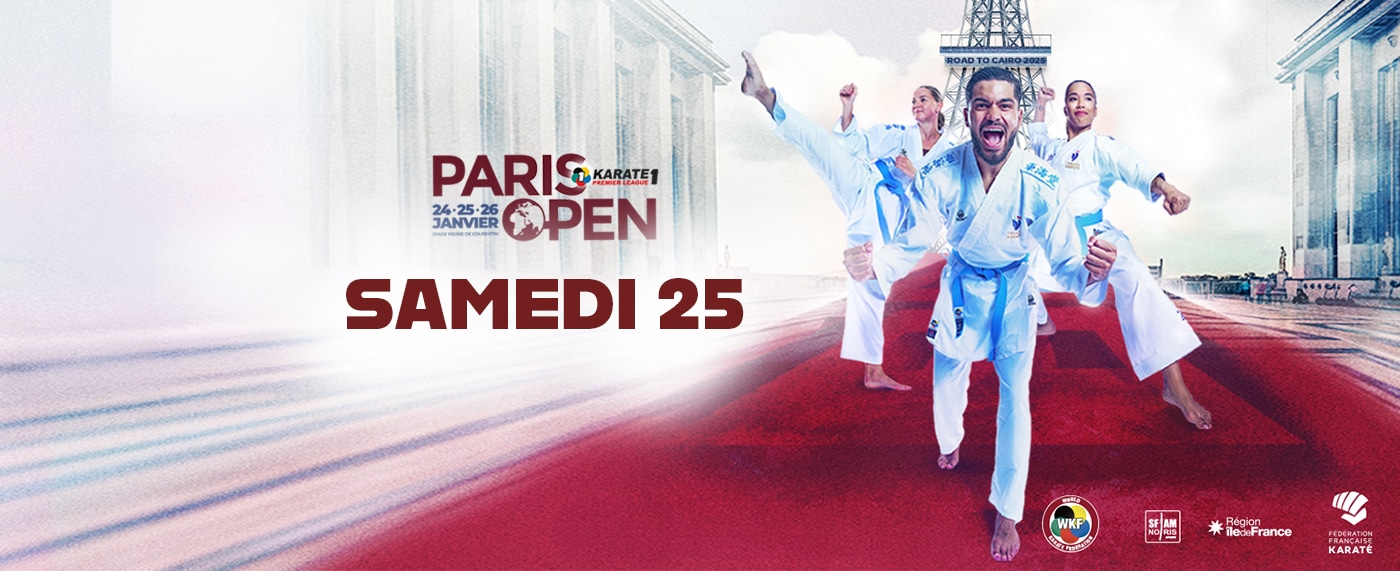Karate 1 – Premier League Paris 2025 : Jour 2