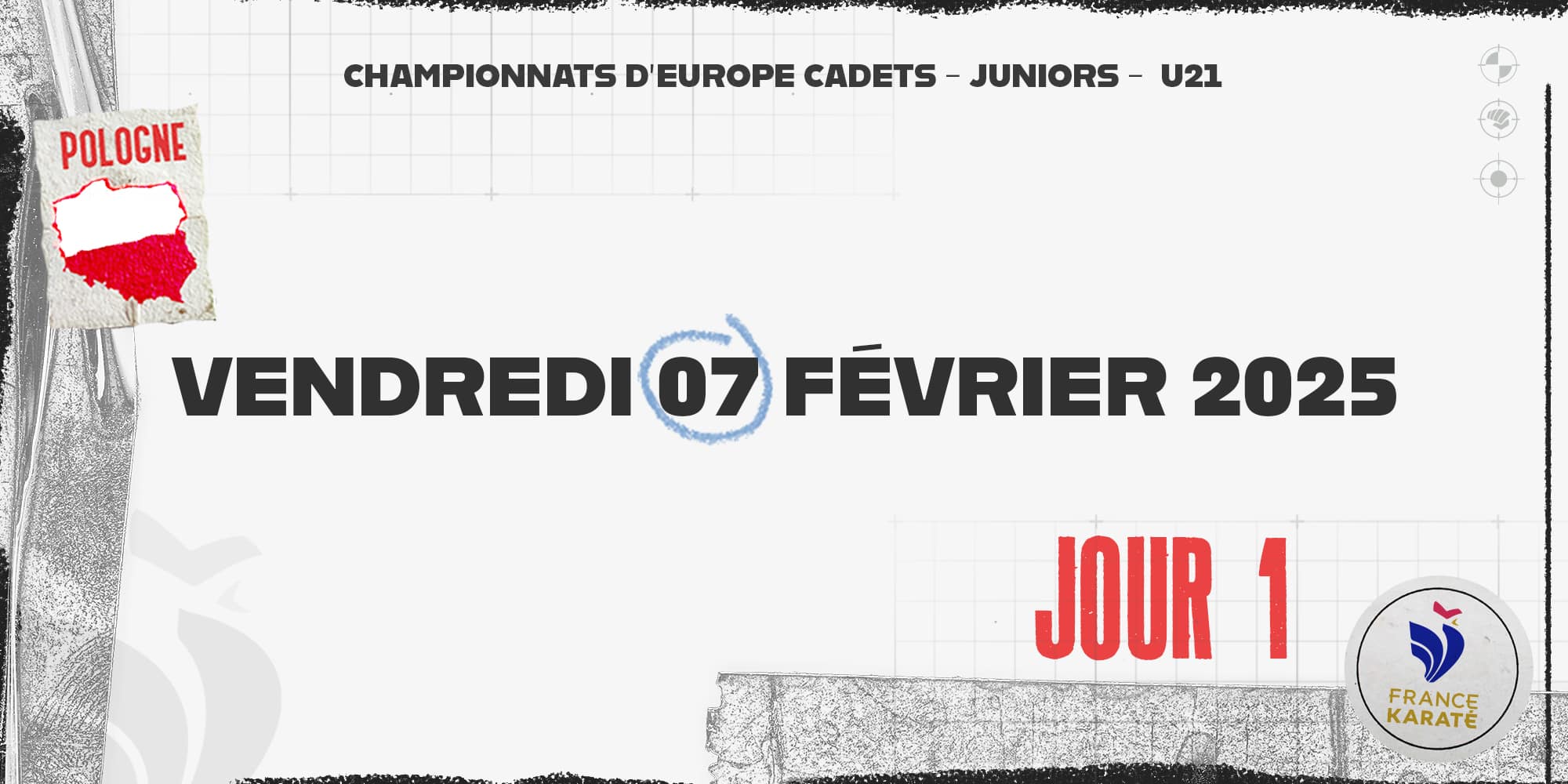 Championnats d&rsquo;Europe cadets, juniors, U21 2025 : programme et résultats – Jour 1