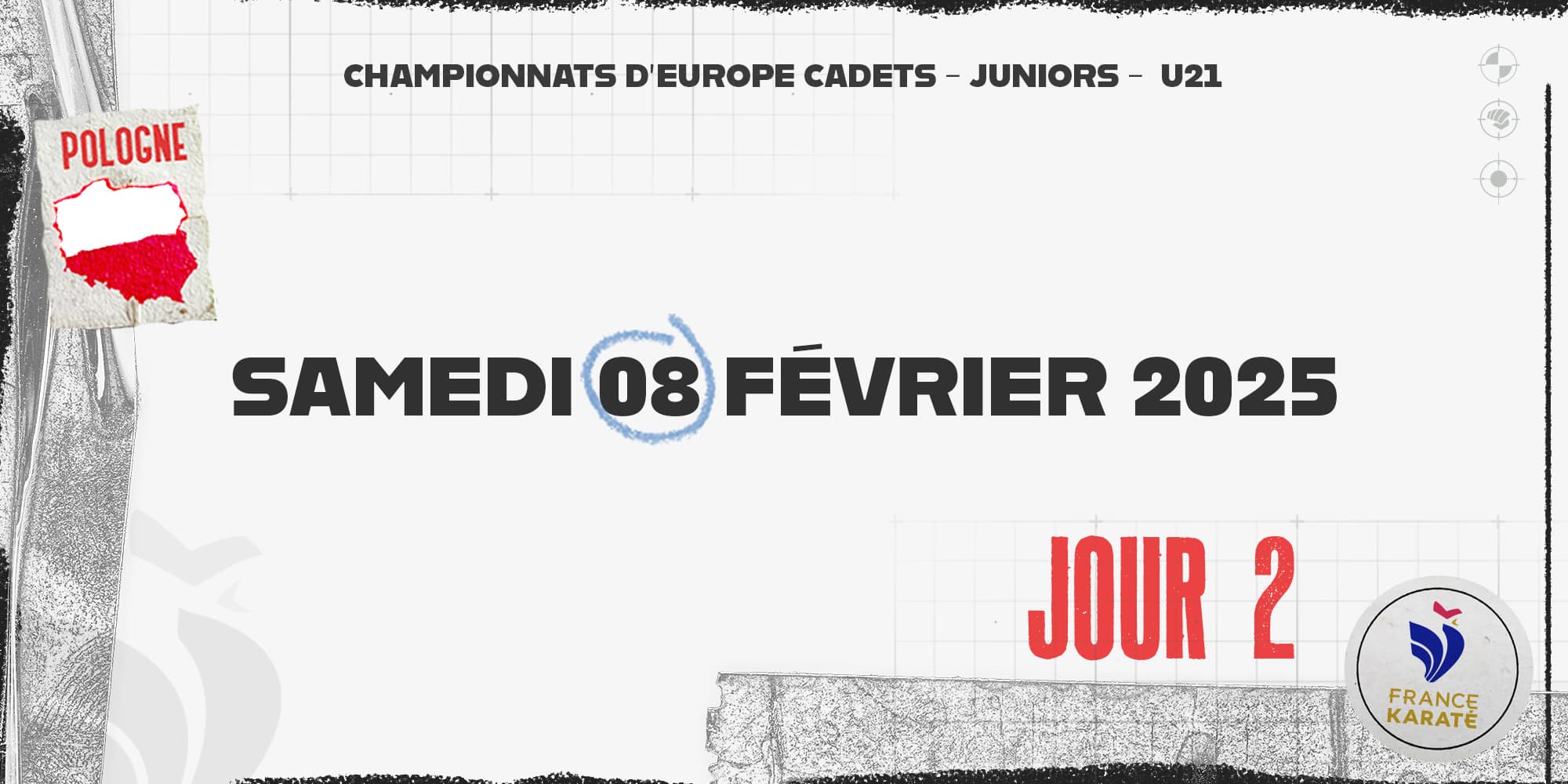Championnats d&rsquo;Europe cadets, juniors, U21 2025 : programme et résultats – Jour 2