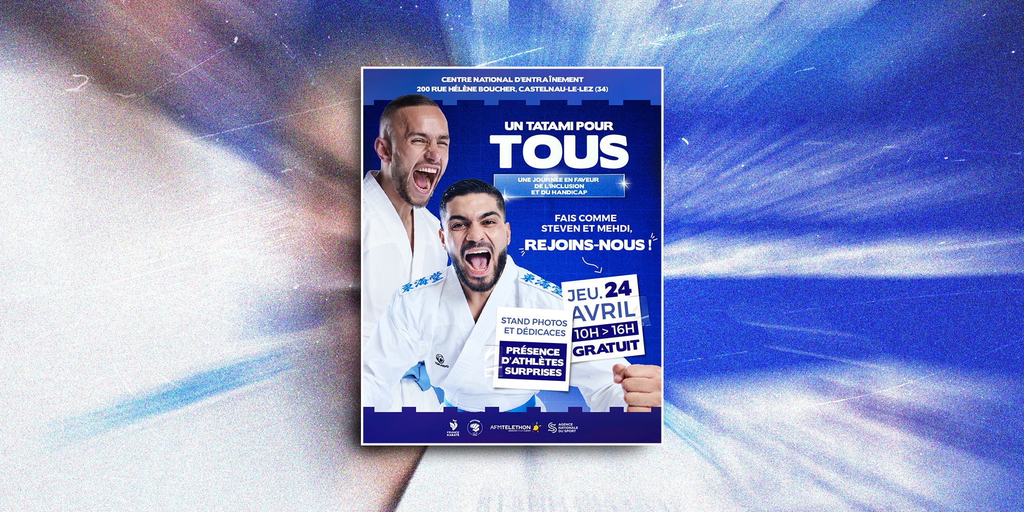 Un tatami pour tous : le retour !