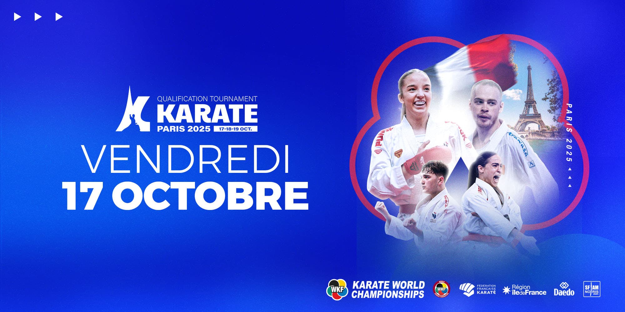 Tournoi de qualification Paris 2025 – JOUR 1
