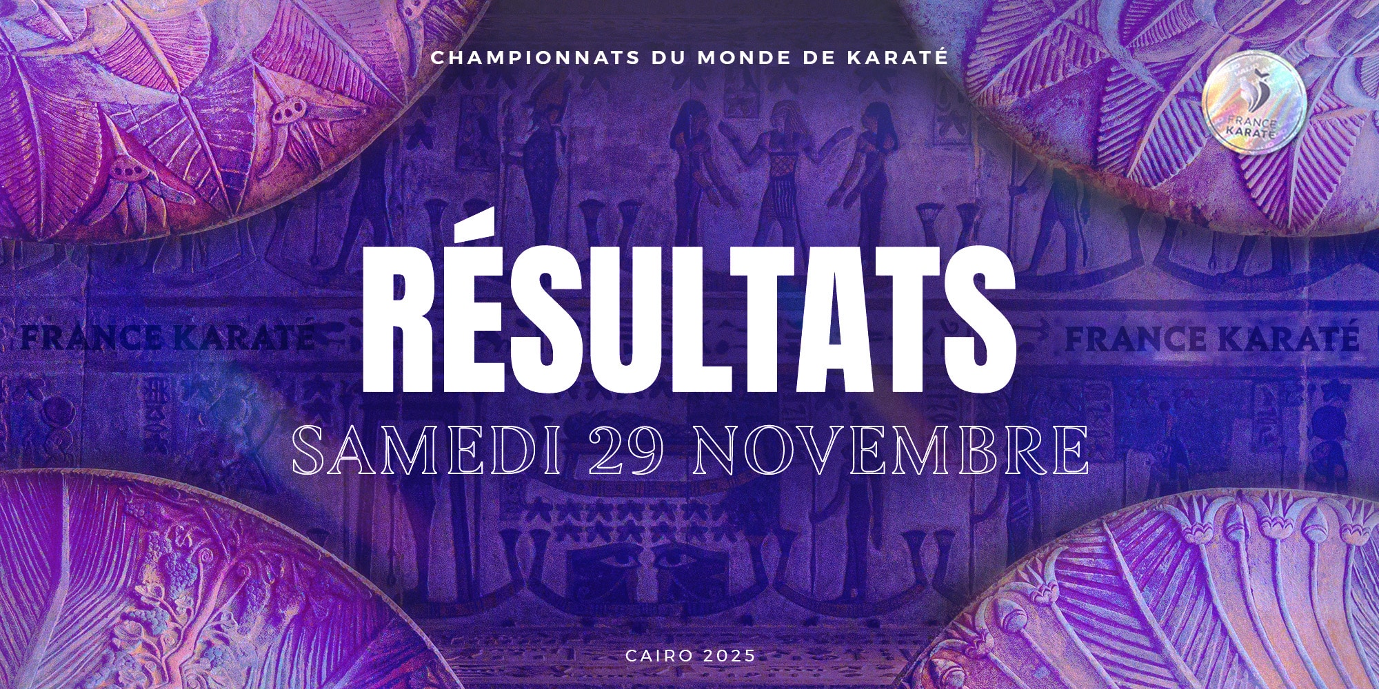 Cairo 2025 – Jour 3 : les résultats