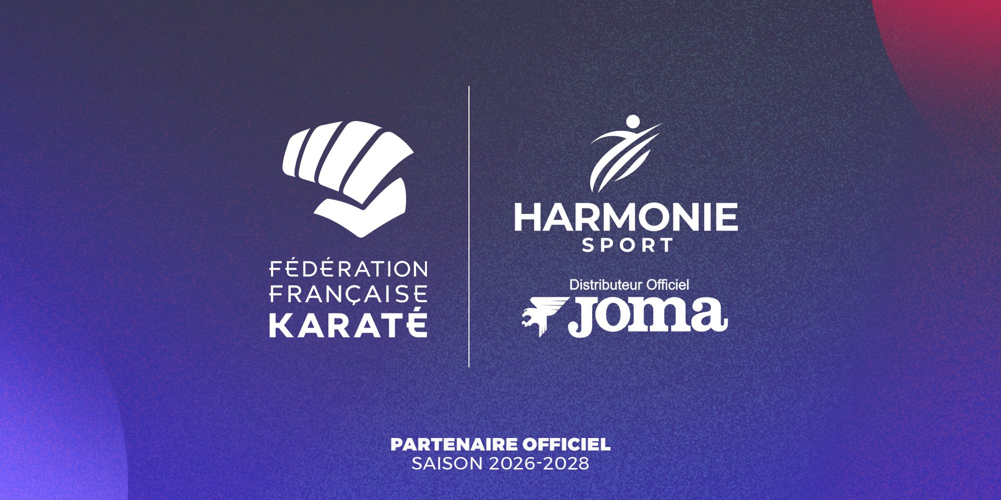 La FFKDA s&rsquo;associe à Harmonie Sport et Joma Sport jusqu&rsquo;en 2028