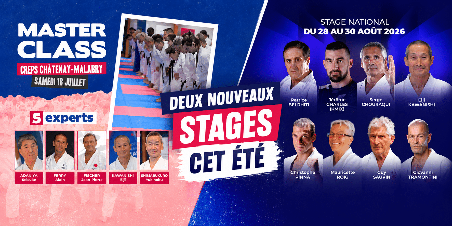 Deux nouveaux stages cet été