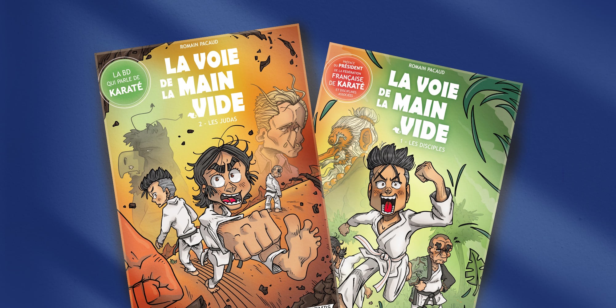 La voie de la main vide : la BD qui parle karaté