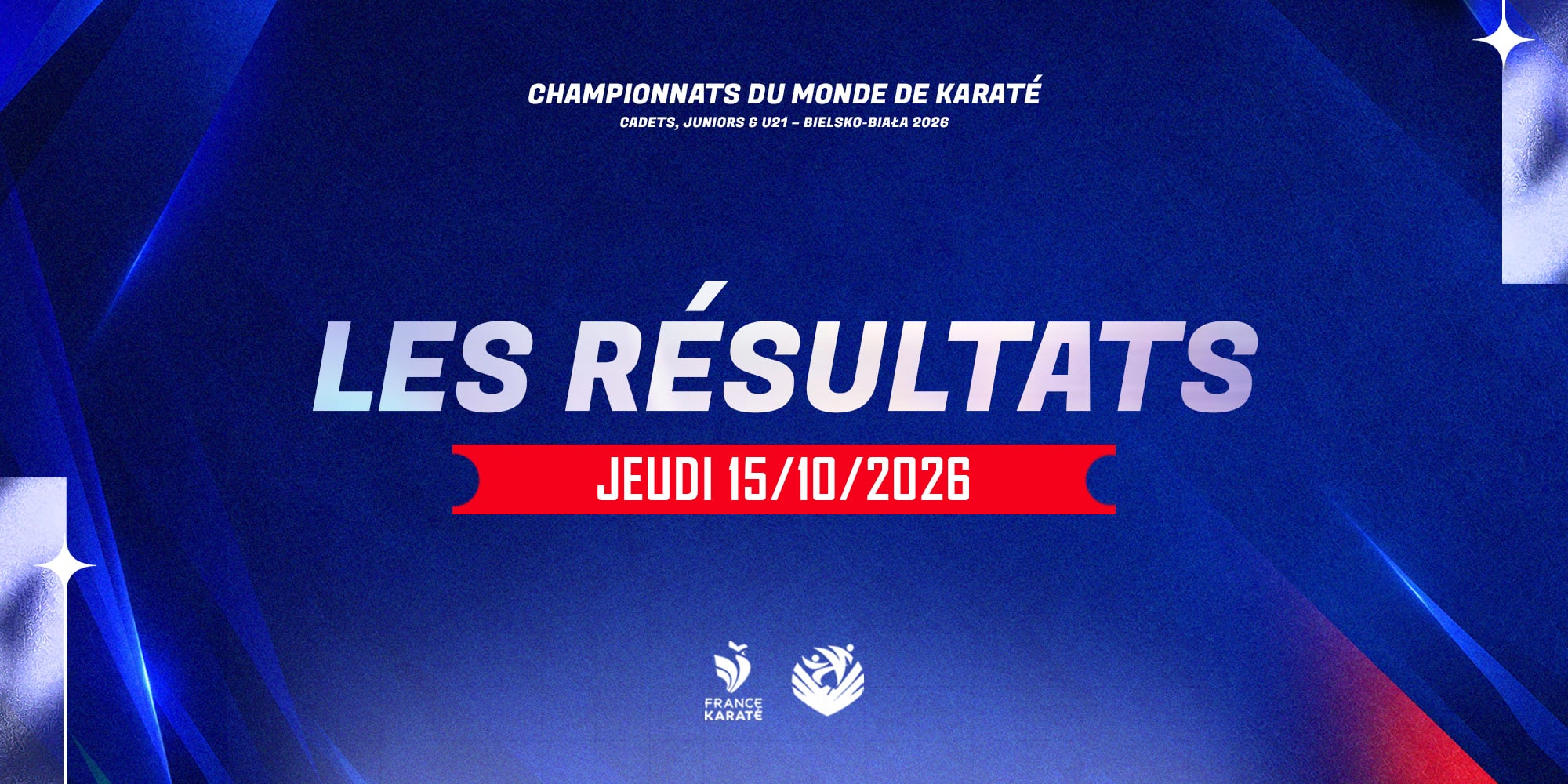 Jour 2 – Championnats du monde cadets-juniors-U21 2026