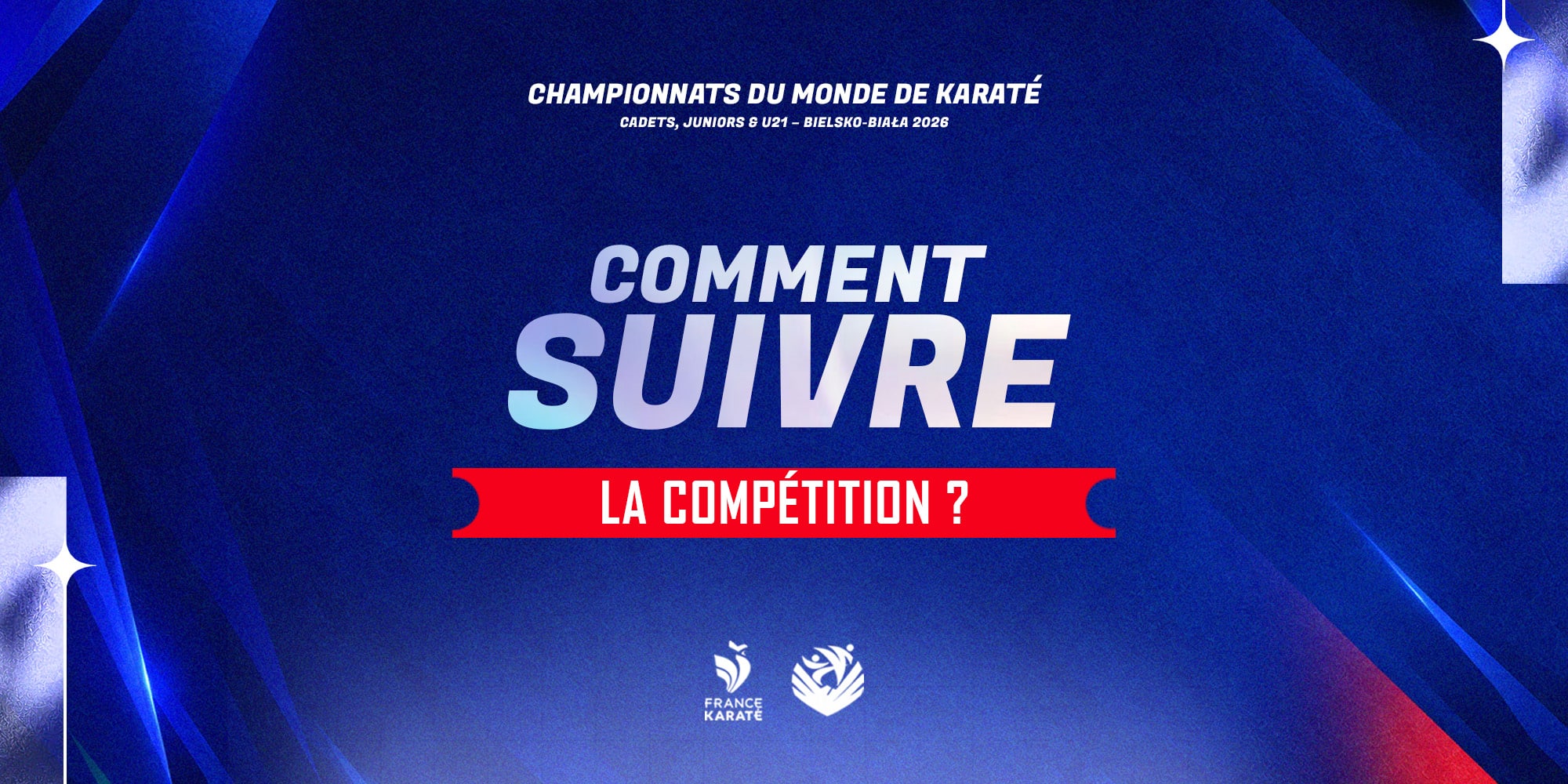 Comment suivre la compétition ? Championnats du monde cadets-juniors-U21 2026